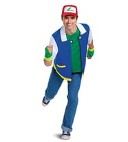 ASH UNISEX POKEMON KOSTÜMÜ