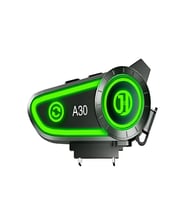 A030 IP7 Su Geçirmez RGB Wireless İNTERKOM Motor Motosiklet Stereo Kask Kulaklığı