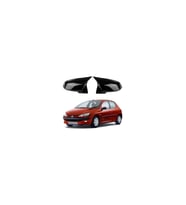 Peugeot 206 1998-2012 Parlak Siyah Batman Ayna Kapağı