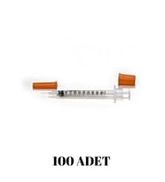 Genject Süper İnsülin Şırıngası 30G 8 mm 1 cc 100'lü