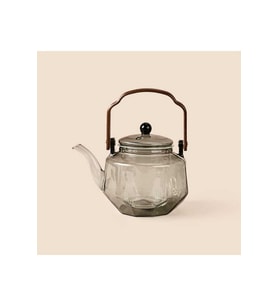 Vero Bitki Çayı Demliği - Şeffaf / Gri - 800 ml