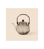 Vero Bitki Çayı Demliği - Şeffaf / Gri - 800 ml