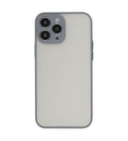 Iphone 14 Pro Kılıf Montreal Silikon Kapak - Gri