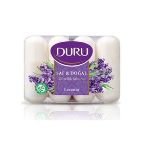 Duru Güzellik Sabunu Saf&doğal Lavanta 4 Lü 4x70=280 Gr