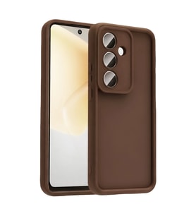 Samsung Galaxy A57 5g Viera Silikon - Kahverengi