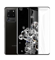 Galaxy S20 Ultra Zore Süper Pet Ekran Koruyucu Jelatin (Siyah)