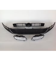 VOLKSWAGEN POLO 2010-2014 PANJUR ORTA IZGARA SİS FARI LEDLİ 6 SET