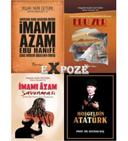 Yaşar Nuri Öztürk ve Haydar Baş Seti   4 Kitap  Hoşgeldin Atatürk, Ebu Zer, İmamı