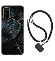 Samsung A02S A03S A10 A12 A13 A21S A22 Kılıf Boyun Askılı Silikon Foid Green 1643