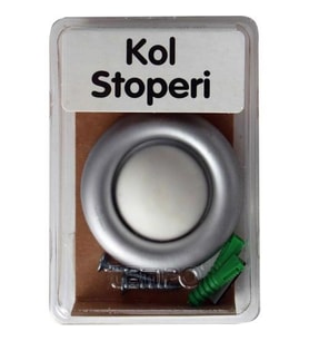Gürçay Kapı Kol Stoperi Mat Krom (Gümüş)