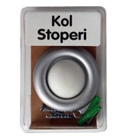 Gürçay Kapı Kol Stoperi Mat Krom (Gümüş)