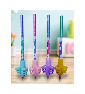 Unicorn Kurşun Kalem Kolay Ve Düzgün Kalem Tutma Aparatları Seti 4 Lü Set 2B