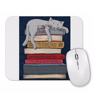 Kitap Okuyan Kedi Cats Mouse Pad