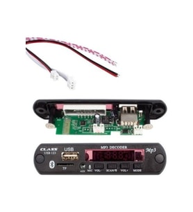 Bluetoothlu Araç Oto Teyp Aux USB Sd Çevirici Dönüştürücü Modülatör New Tüm Araba