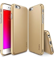 Ringke Slim iPhone 6s Plus/ 6 Plus ile Uyumlu KIlıf Royal Gold
