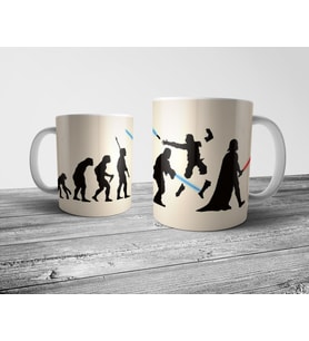 Pixxa  Darth Vader Evolution - Evrim Kupa Bardak (Star Wars)