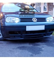 Vw Golf Mk4 Cupra R Uyumlu Ön Lip Mat Siyah Ön Tampon Lip