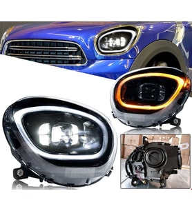 Mini Cooper Ön Far Takımı Led (Halojenden DÖnüşüm) 2010 Sonrası Uyumlu