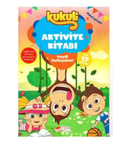 The Çocuk 4 Yaş Eğitici Eğlendirici Kukuli Aktivite Kitabı - Mavi Kitap