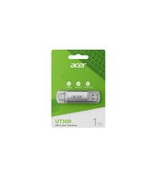Acer 16GB USB 3.2 UT300-16GB USB-A+USB-C Çift Taraflı Metal Flash Bellek
