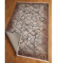 Makinada Yıkanabilen Dokuma Tabanlı El Nakışlı Kilim 120*180