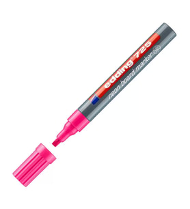Edding 725 Fosforlu Yazı Tahtası Kalemi Pembe