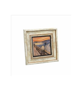 Çığlık (Edvard Munch, 1893) Baskılı Taş Tablo 20x20