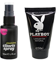 Hintohu Lara Özel Maksimum Güç Sprey 50 Ml+Playboy Lubricant 50Ml Jel