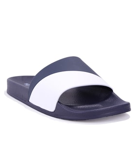 Fly Soft S263071 Lacivert Beyaz Günlük Ortopedik Erkek Spor Terlik