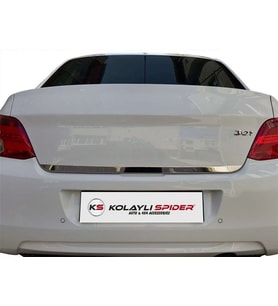 Drs Tuning Peugeot 301 Uyumlu Bagaj Alt Çıta Krom 2013 Ve Sonrası