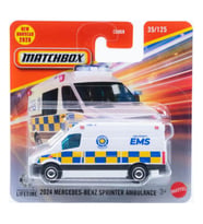 Matchbox 2024 Mercedes Benz Sprinter Ambulance (1/64) JHN67