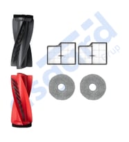 Roborock Saros 10- Saros 10R Uyumlu 1 Ana Fırça 2 Filtre 2 Mop PKT-iasgf0000880