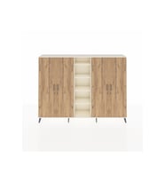 Arges Dolap 12 Raflı 4 Kapaklı 220x30x163 Aytaşı-Çam/Aytaşı