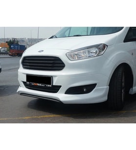 Ford T. Courier Sport Ön Ek 2014 - 2018 plastik , boyasız Ön Tampon Eki