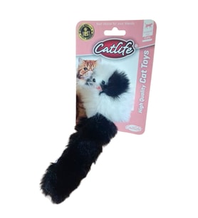Peluş Kedi Oyuncağı Siyah Beyaz