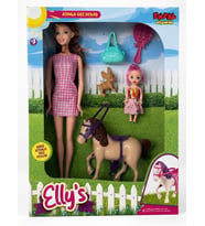 Enfal Oyuncak Elly's Ve Kızı İle Mini Ponny - Standart