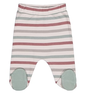 Civil Baby Çizgi Empirme 1-9 AY Tek Alt Bebe - Bej