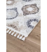 Olivia Vl Iskandinav Halı Premium Kalite Oturma Odası, Mutfak, Antre, Koridor Halısı 7004 Krem