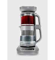 Robotea Pro 4 in 1 Konuşan Cam Çay Makinesi Cool Gray