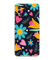PrintiFy Samsung Galaxy A02 ile Uyumlu Retro Color 1  Kamera Korumalı Şeffaf  Kılıf