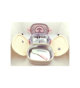 Bl50251-2 Lunch Box Çelik Pudra-Lila