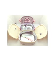 Bl50251-2 Lunch Box Çelik Pudra-Lila