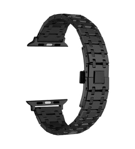 Apple Watch 40mm Uyumlu Kordon Paslanmaz Metal Çift Renkli Zore KRD-83 Kayış
