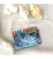 Magnet Antalya Göynük Kanyonu Ahşap Mıknatıslı Buzdolabı Süsü