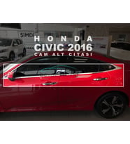Honda Civic Fc5 Cam Çıtası Çerçevesi Kromu Nikelajı 2016 Sonrası