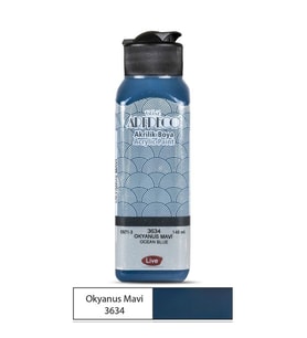 Artdeco Akrilik Boya 140 ml. 3634 OKYANUS MAVİ 