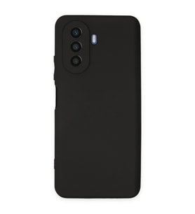 Huawei Nova Y70 Kılıf First Silikon - Siyah