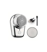 Mini Shaver Sıfır Sakal Taşınabilir Şarjlı Tıraş Makinesi IPX6 Korumalı  GO-53-vice 00523
