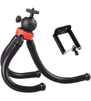 Lexroo Esnek Tripod Slr Telefon Kamera Tutucu Tutacağı Stand Telefon Tutuculu