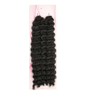 Mulvxprk  Prk02 Nice Bulk Afro Su Dalgası Saç - Koyu Kestane (Mulvix)